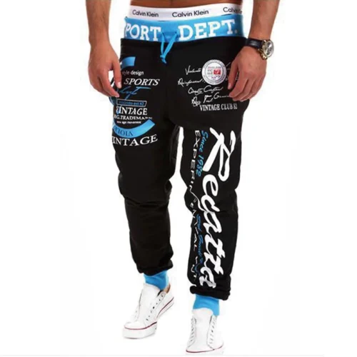 Pantalones de chándal estampados hombre - Image 4