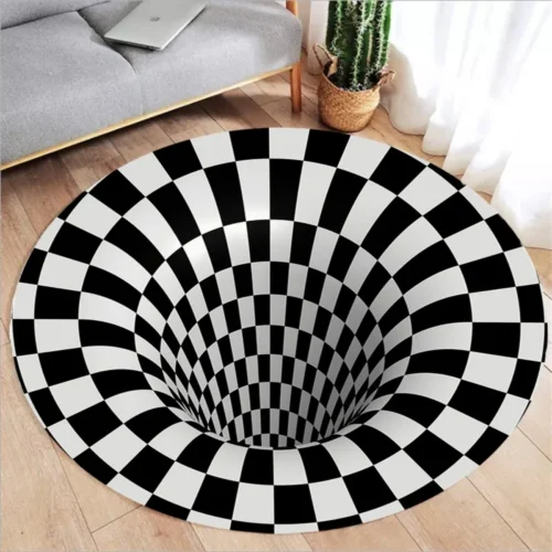 Alfombra de Vórtice 3D Antideslizante - Imagen 8