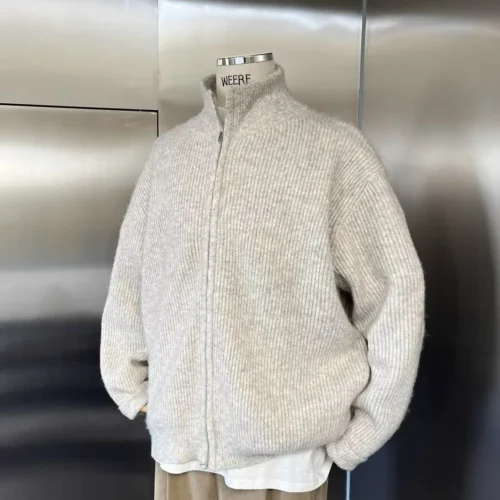Cárdigan de punto para hombre otoño/invierno - Image 2
