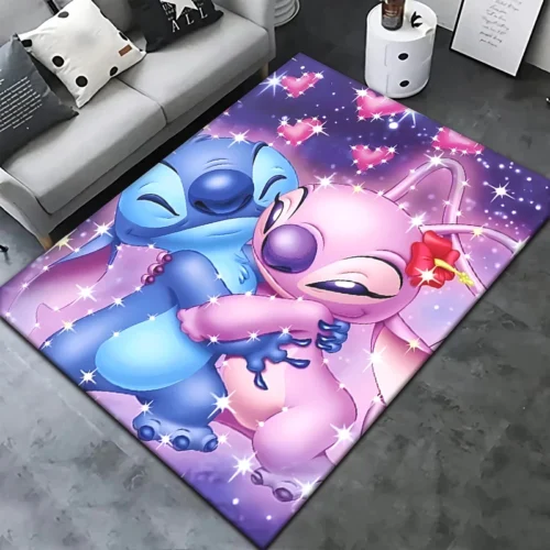 Alfombra HD de Stitch, Decoración Versátil - Imagen 3