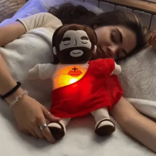 Muñeco de Jesús calmante con música para niños - Imagen 3