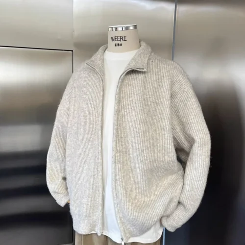 Cárdigan de punto para hombre otoño/invierno