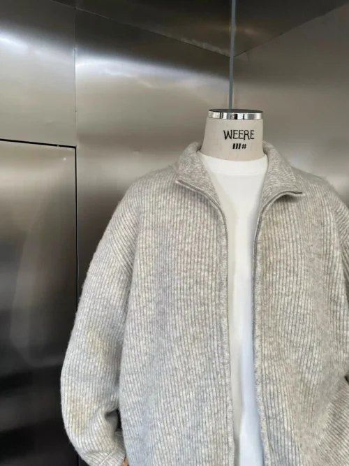 Cárdigan de punto para hombre otoño/invierno - Image 3