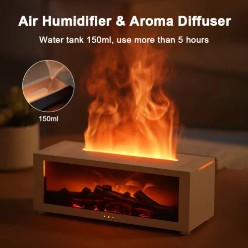 Humidificador de aroma con efecto de llama - Image 5