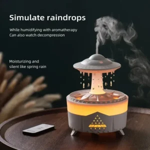 Humidificador Rain Cloud con luz y sonido