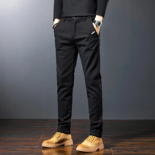 Pantalones ajustados de primavera hombre - Image 3